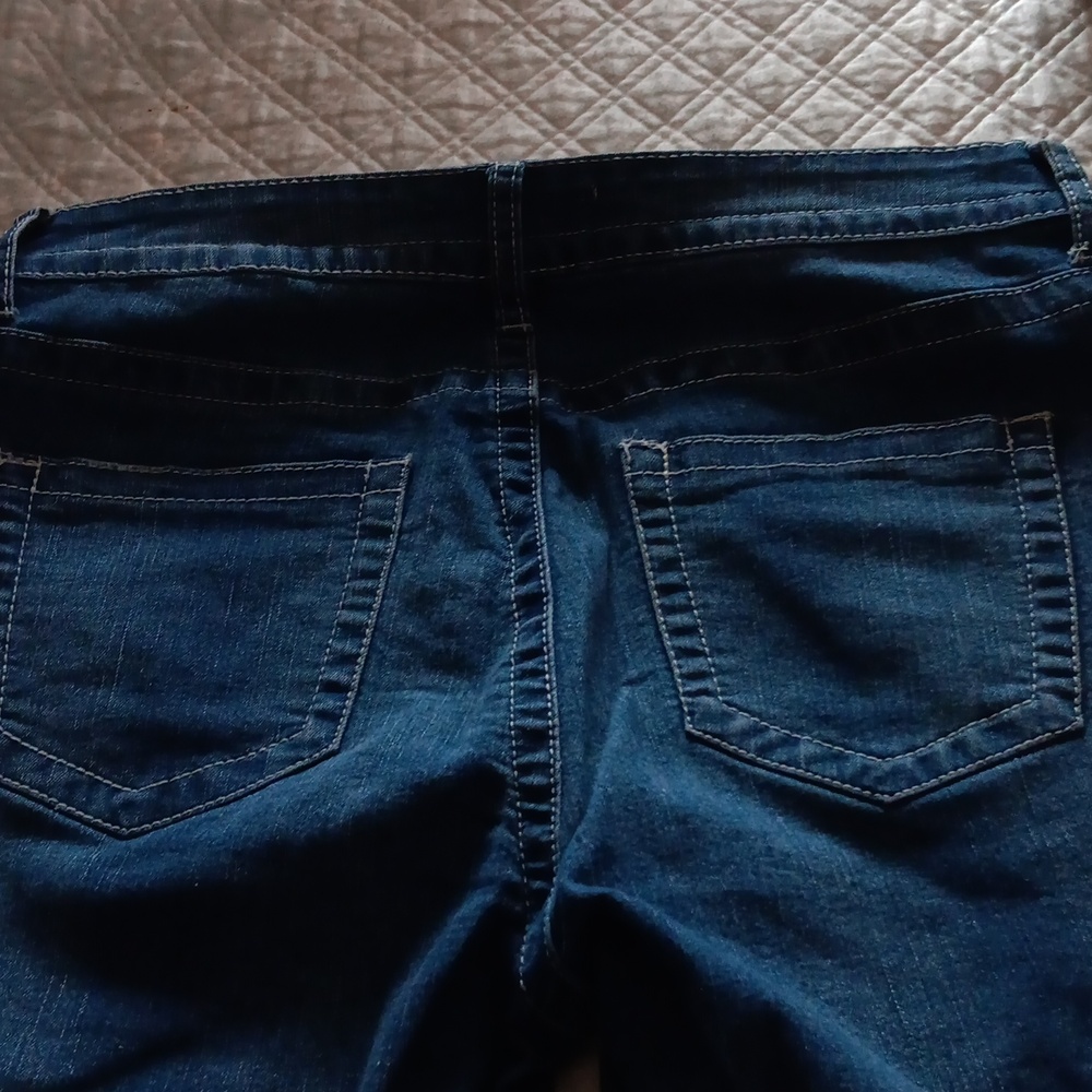 Level Eight Roses and Denim Shorts - Picture 4 of 5